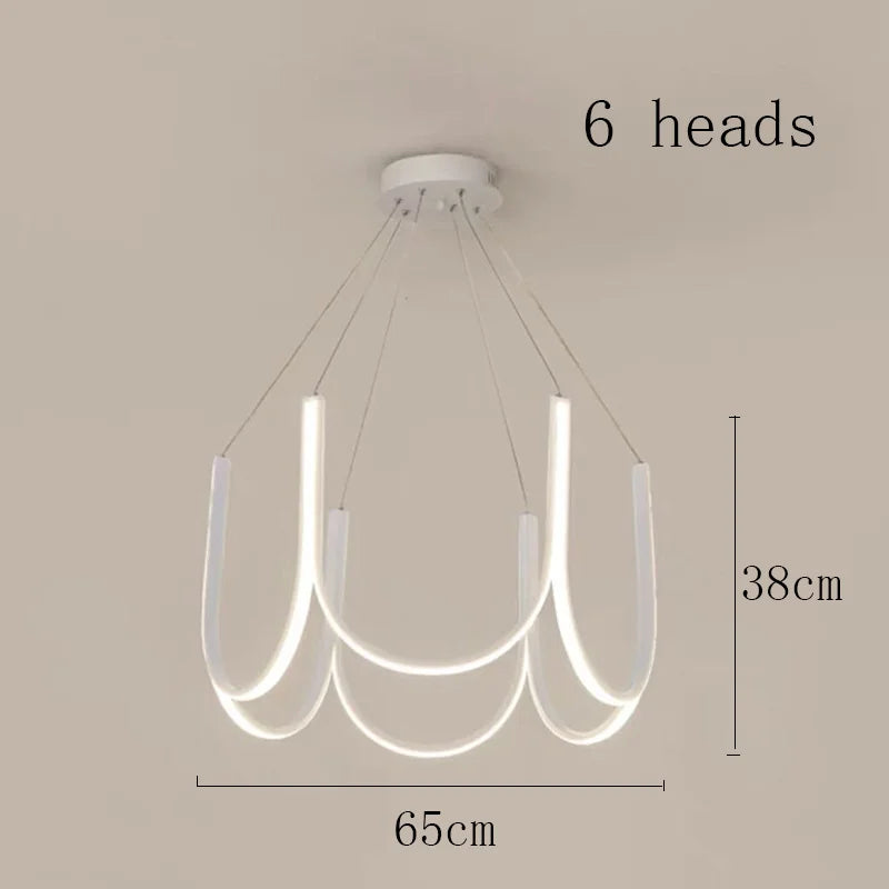 Led coat hanger Minimalist lamps