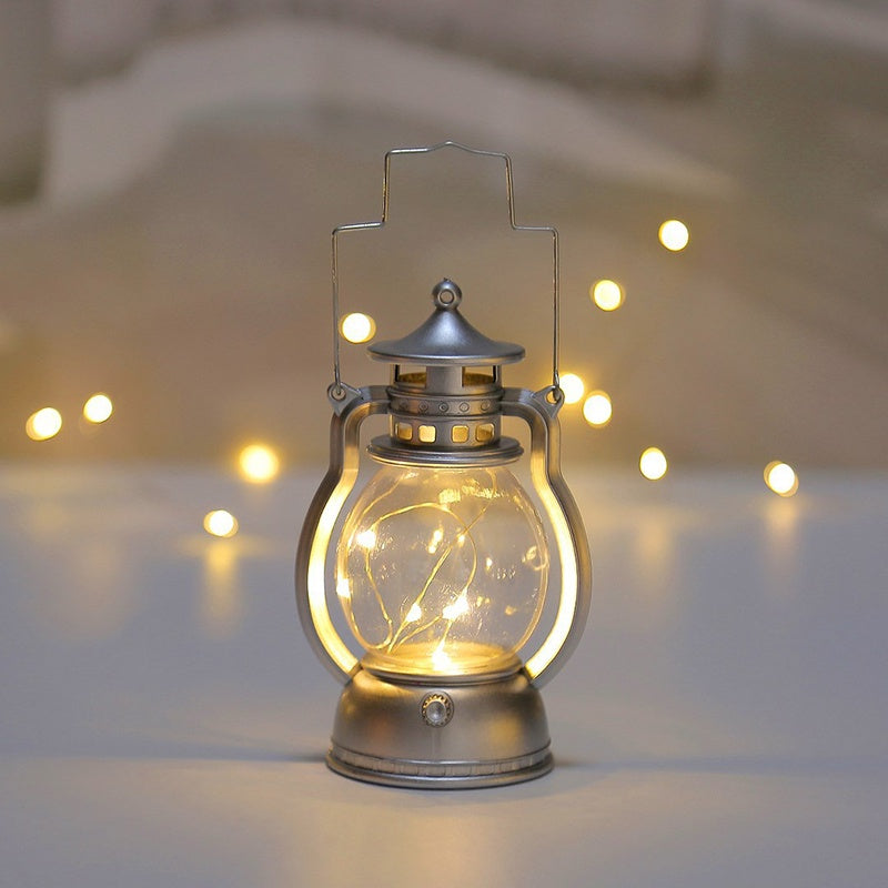 AntiqueAura | Battery-operated hanging lantern