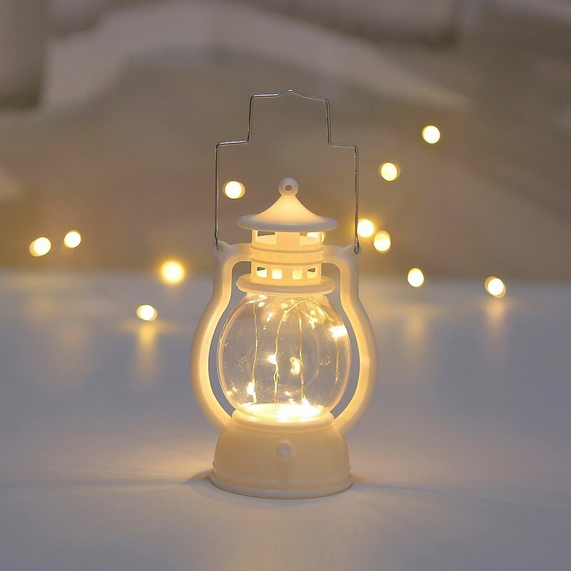 AntiqueAura | Battery-operated hanging lantern