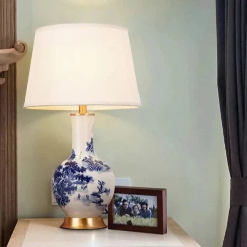 ClassicChinoise | Ceramic desk lamp