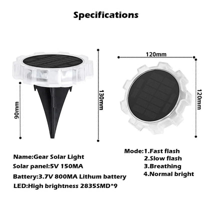 BackyardBliss - Solar energy lamp