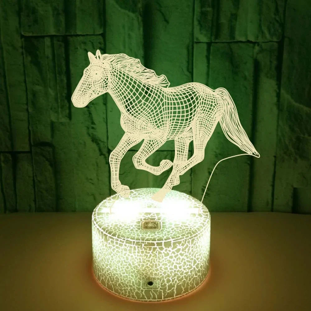 3DShimmer - Dream Horse Lamp