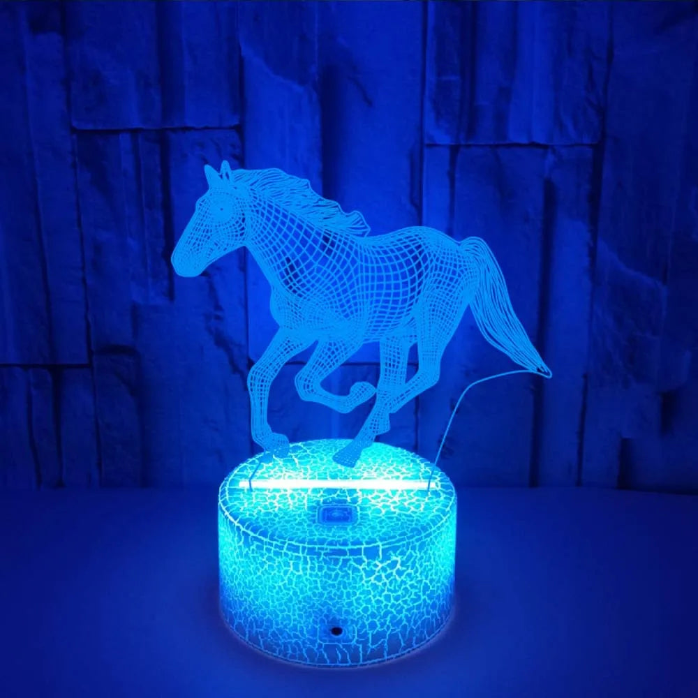 3DShimmer - Dream Horse Lamp