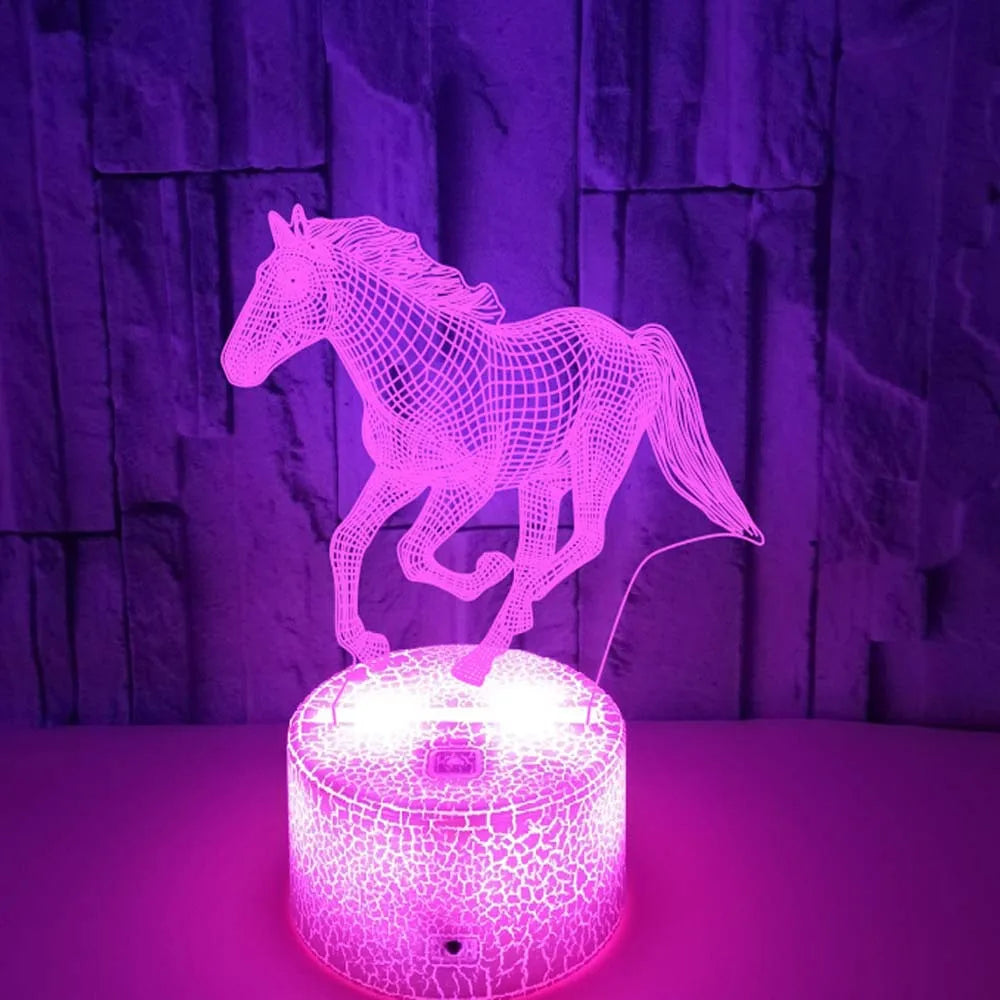 3DShimmer - Dream Horse Lamp