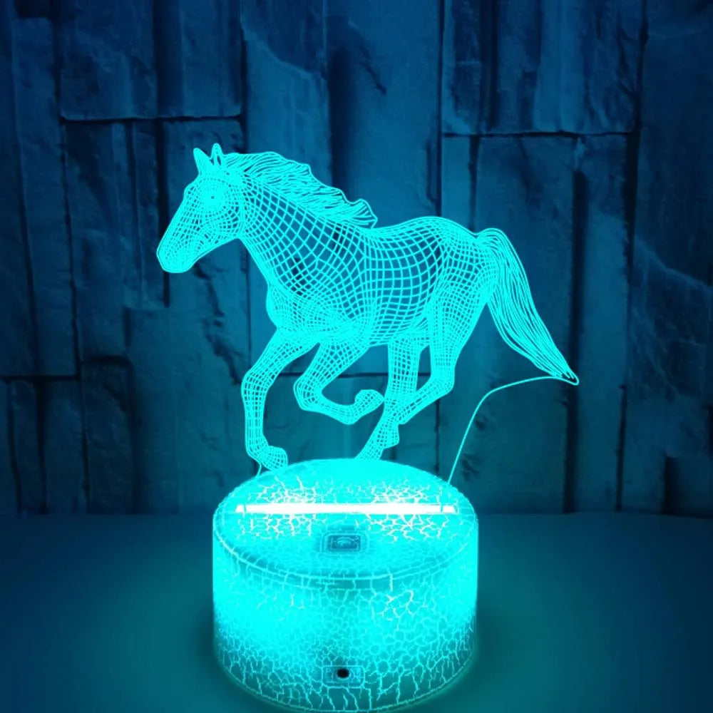 3DShimmer - Dream Horse Lamp