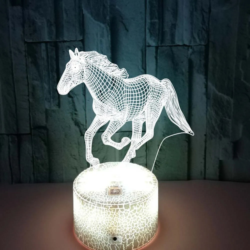 3DShimmer - Dream Horse Lamp