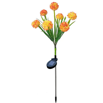 GlowBloom - Solar-powered carnation light