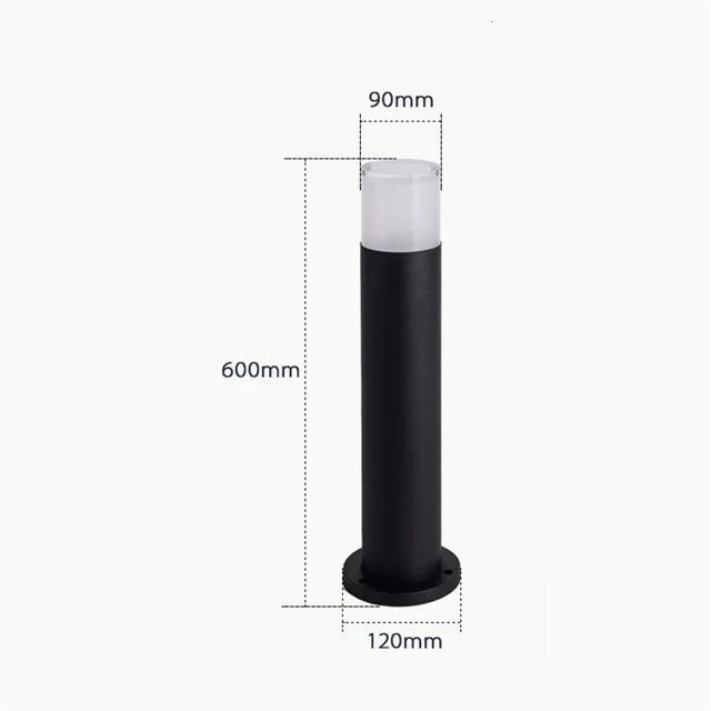 AcrylicElegance - Modern column lights