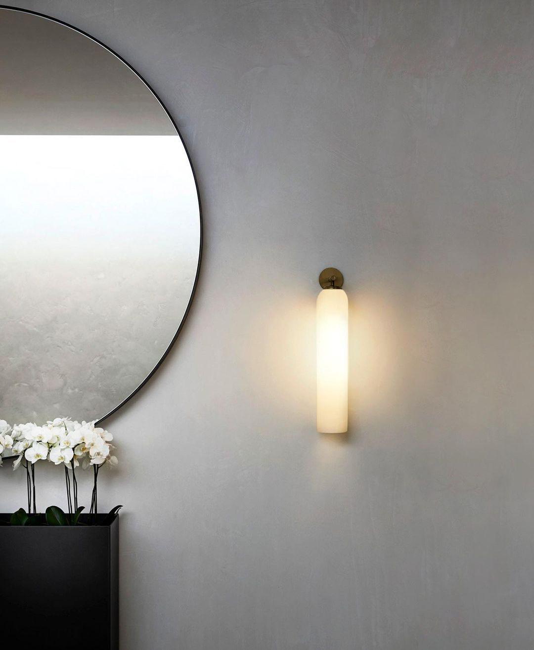 ArtistryGlow | Elegant glass art wall light