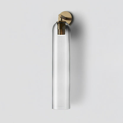 ArtistryGlow | Elegant glass art wall light