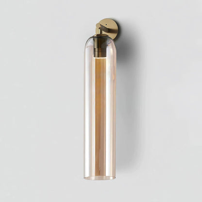 ArtistryGlow | Elegant glass art wall light