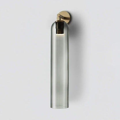 ArtistryGlow | Elegant glass art wall light