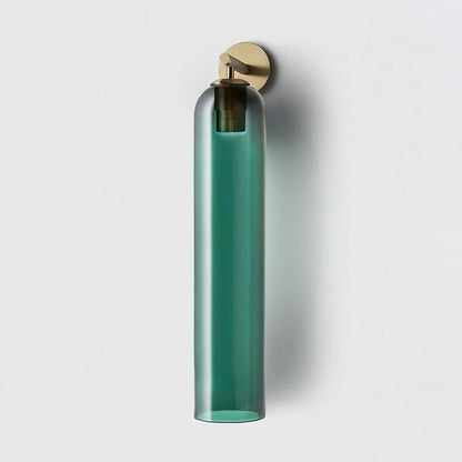 ArtistryGlow | Elegant glass art wall light