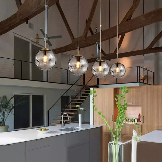 BubblyGlow - Bubble Glass Led Chandelier