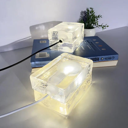 Crystal Clear - Transparante table lamp