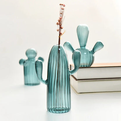 CactiClear - Glass vase in cactus shape