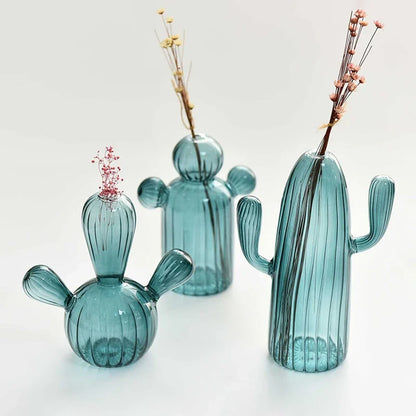 CactiClear - Glass vase in cactus shape