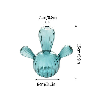 CactiClear - Glass vase in cactus shape
