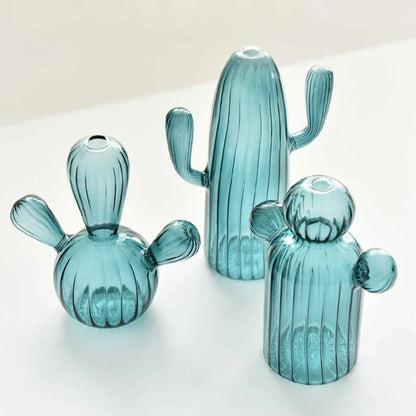 CactiClear - Glass vase in cactus shape
