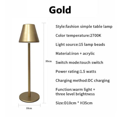 RadiantLumina - Rechargeable desk lamp