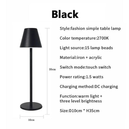 RadiantLumina - Rechargeable desk lamp