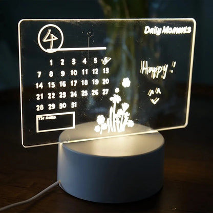 NoteGlow - Note Board table lamp