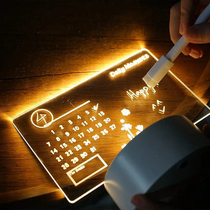NoteGlow - Note Board table lamp