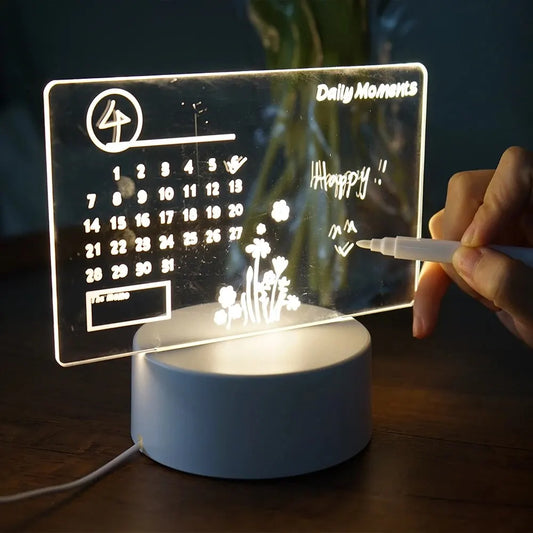 NoteGlow - Note Board table lamp