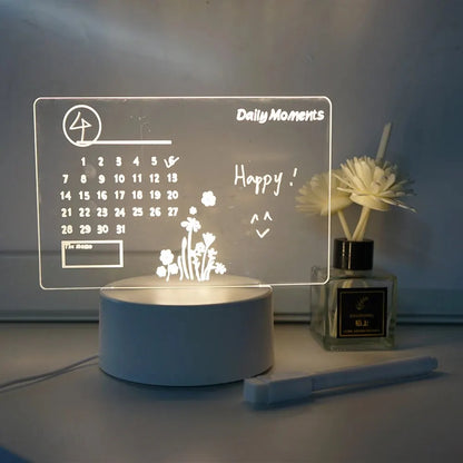 NoteGlow - Note Board table lamp
