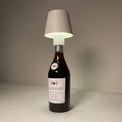 VinoFlex - Creative wine bottle desk lamp