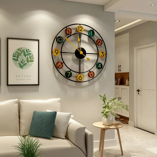 RomanCharm - European round wall clock