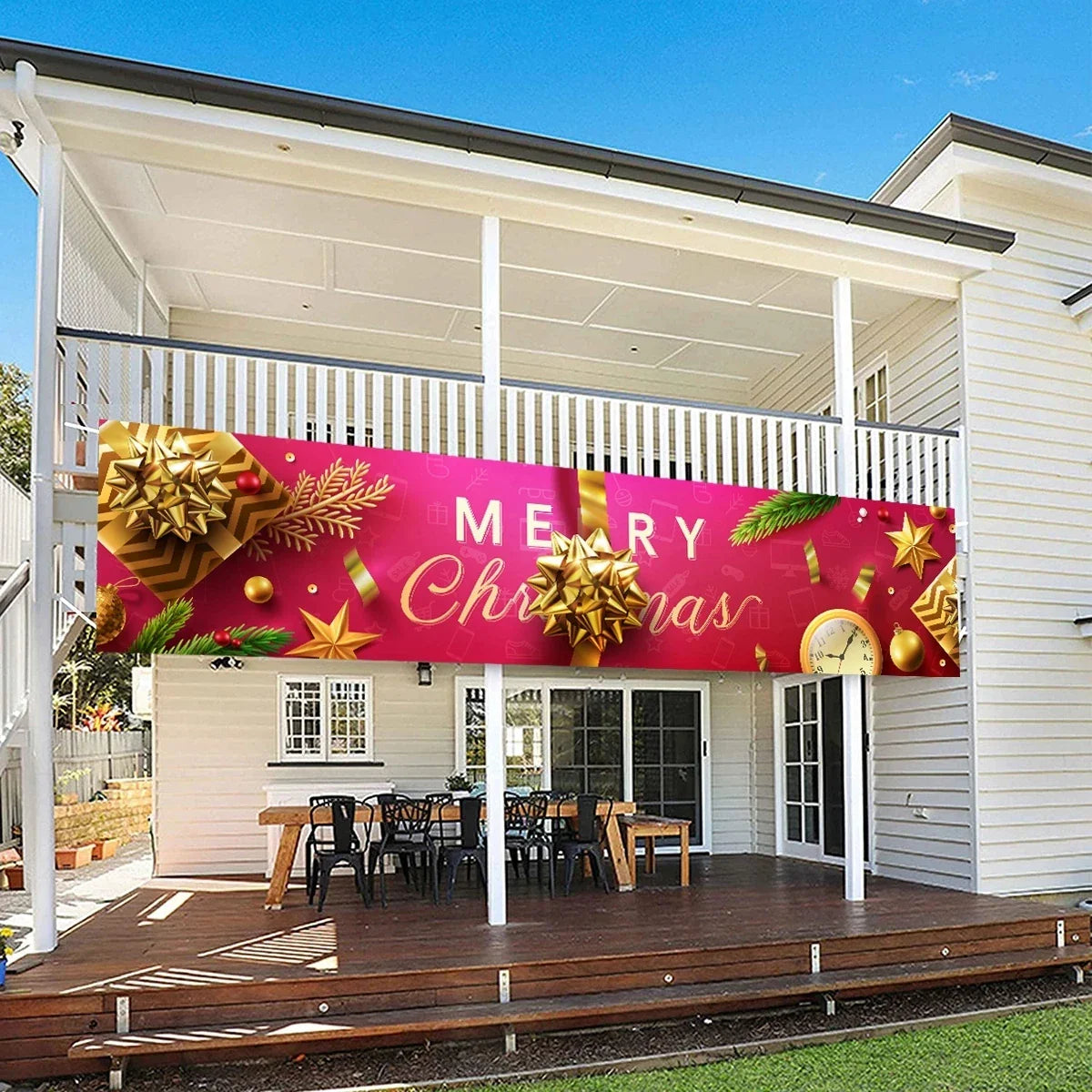 BannerGreetings | Christmas Outdoor Banner Flag