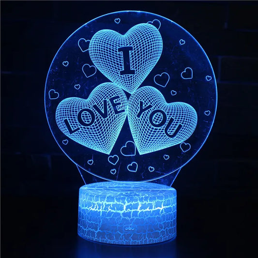 LoveGlow - Sweet heart LED night light