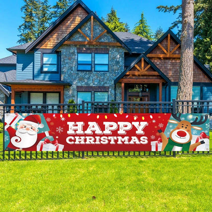 BannerGreetings | Christmas Outdoor Banner Flag