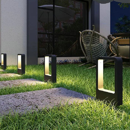 AluGlanz - Modern aluminum column light