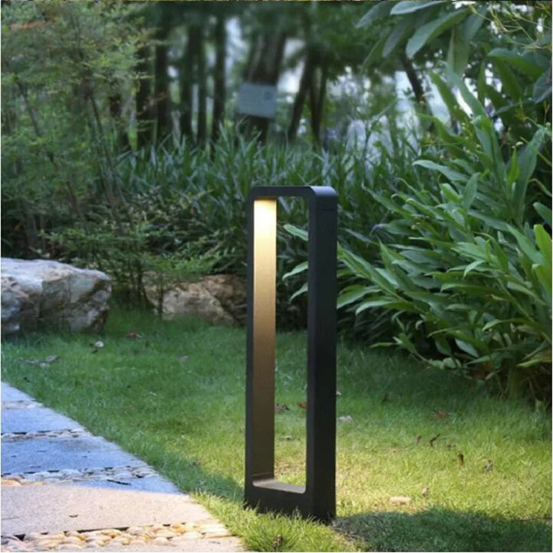 AluGlanz - Modern aluminum column light