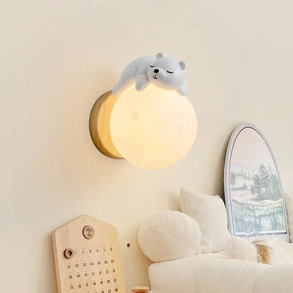 CelestialShine - Moon lamp made of resin