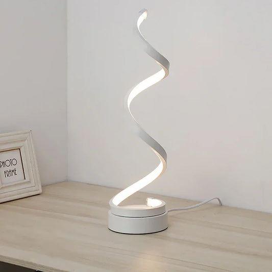 PureLight - LED table lamp spiral