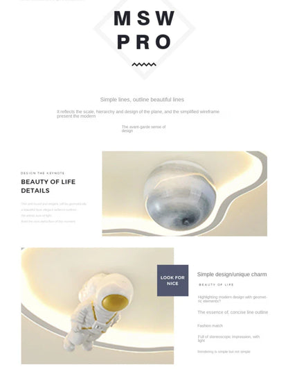 AstroNordic - Nordic astronaut lamp