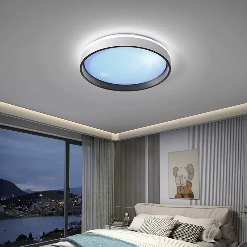 AzureGlow - Blue LED ceiling lamp