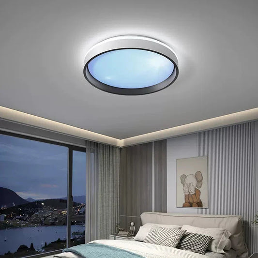 AzureGlow - Blue LED ceiling lamp