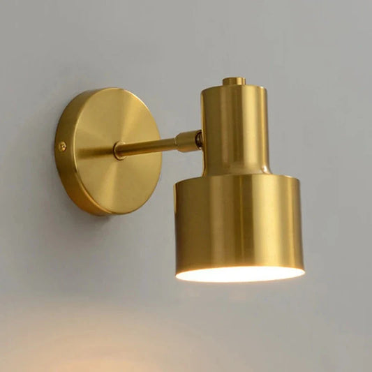 CelestialBrass - Modern brass-plated wall sconce