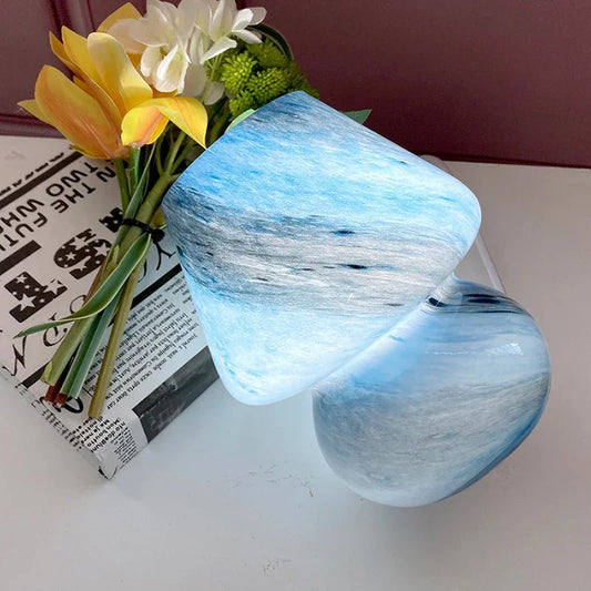 ModernLuxe - Mushroom glass table lamp