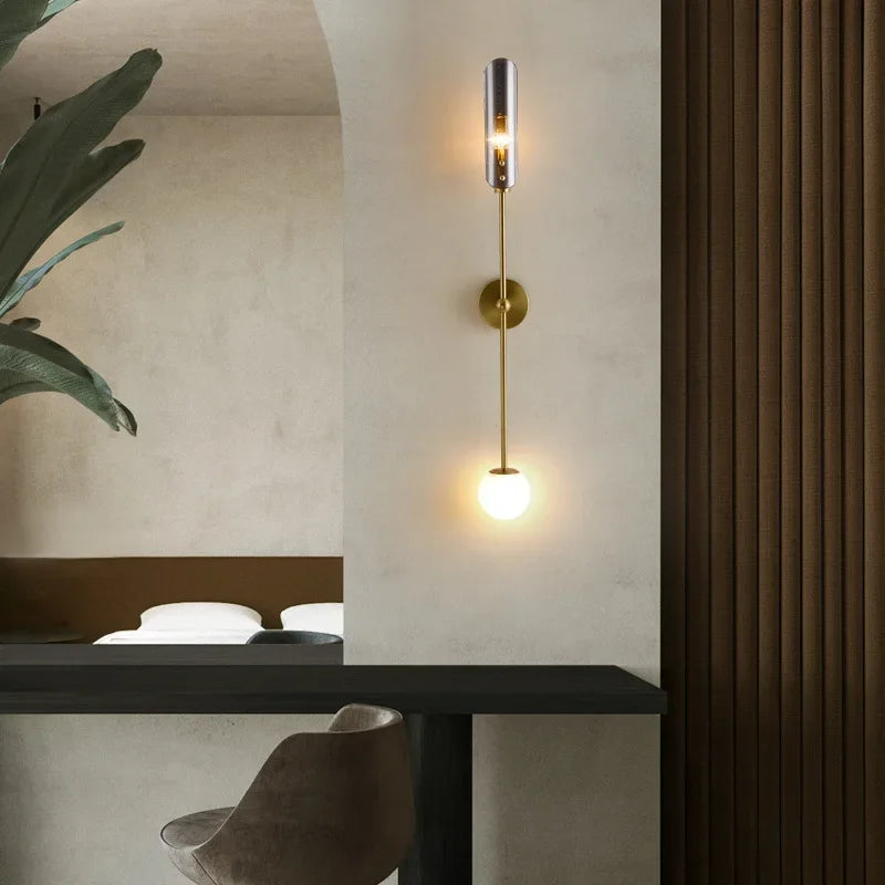 AiselLuxe - Nordic LED glass luminaire