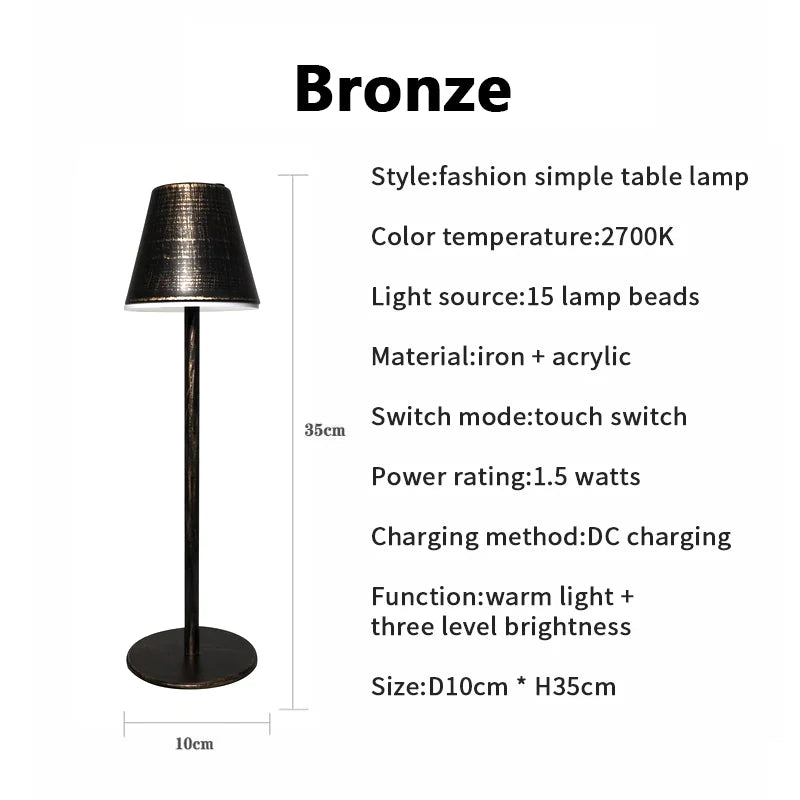 LumiFree - Cordlesstable desk lamp