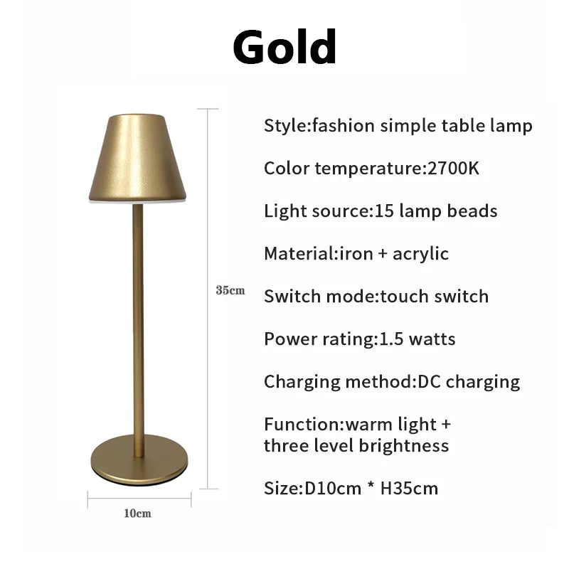 LumiFree - Cordlesstable desk lamp