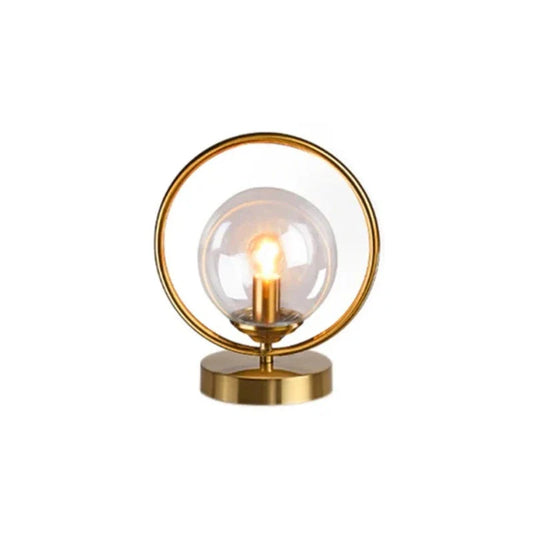 LuminaTreasure - Table lamp with glass globe