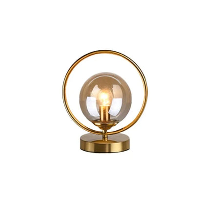 LuminaTreasure - Table lamp with glass globe