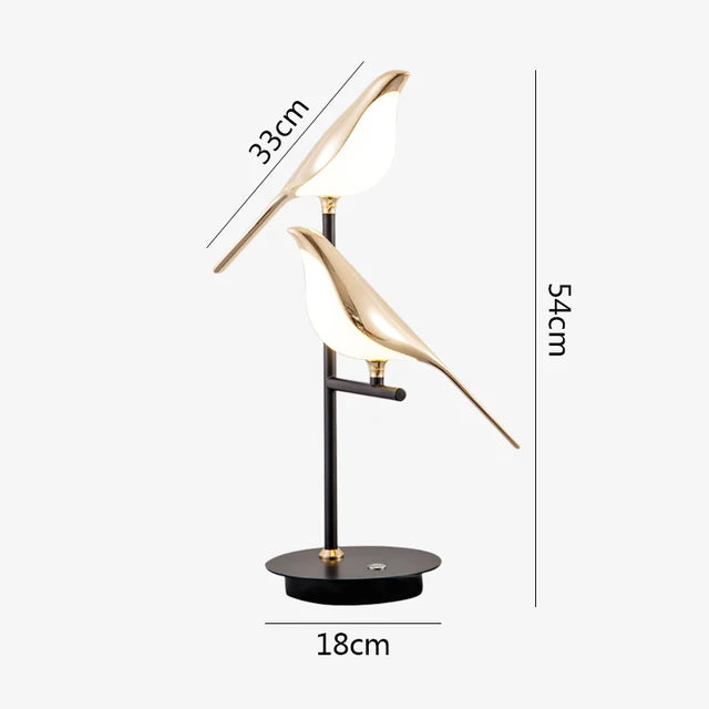 AvianGlow - Bird table lamp