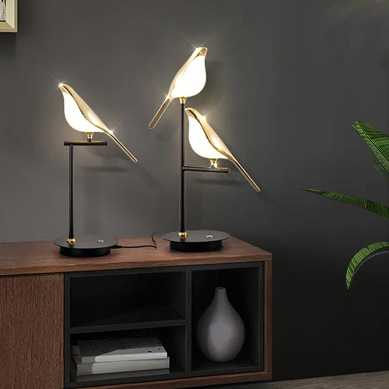 AvianGlow - Bird table lamp